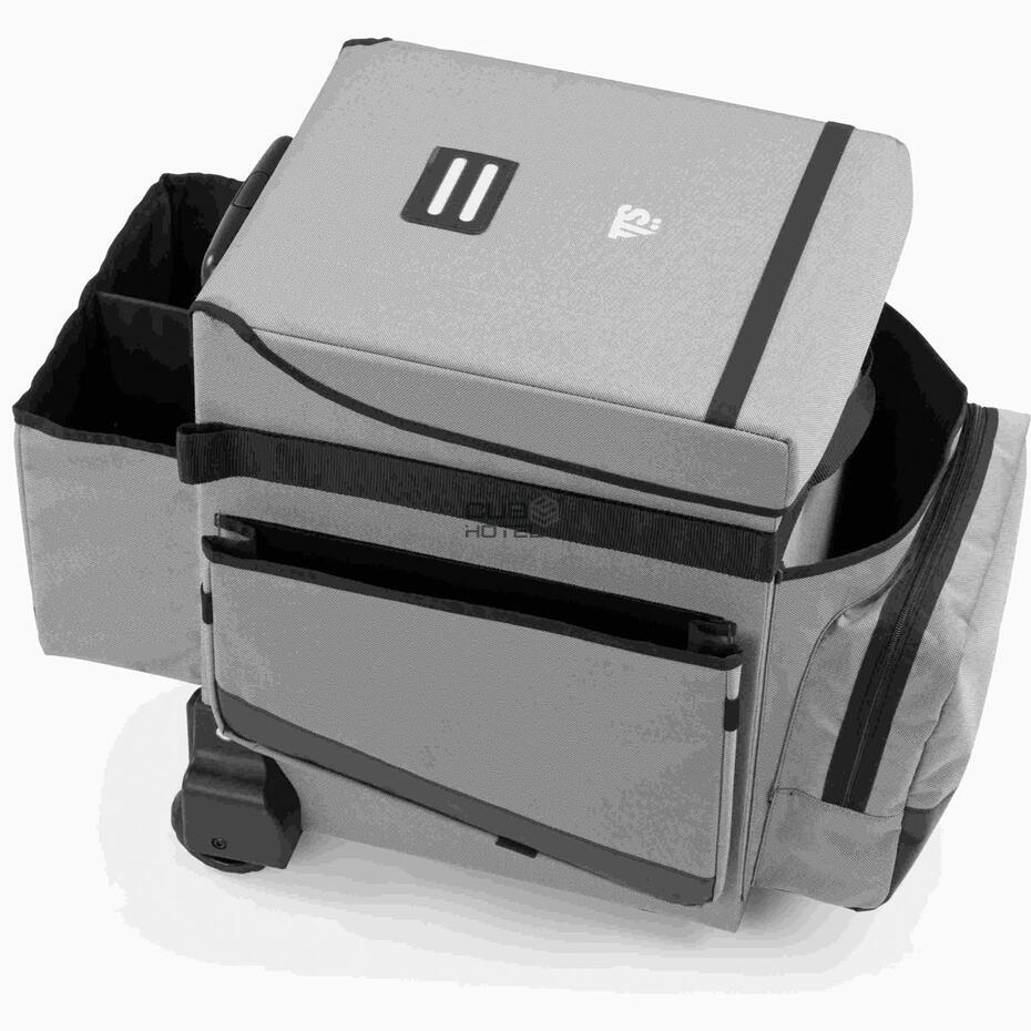 Coche Housekeeping Gris Portátil H-Cube Basic